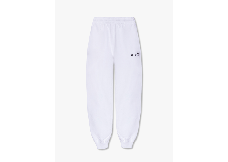 Off White Light Blue Sweatpants