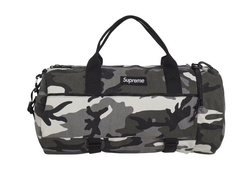 Supreme Duffle Bag (SS25) Snow Camo