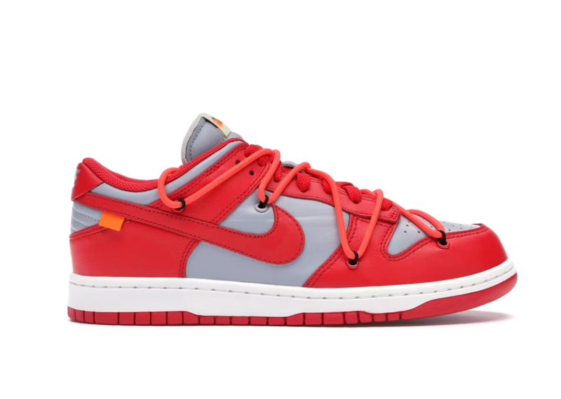 Nike Dunk Low Off-White University Red