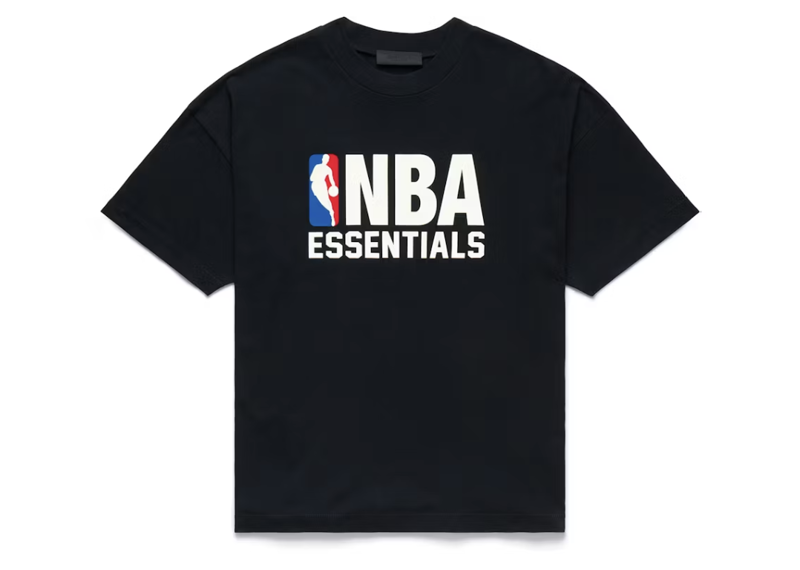 Fear of God Essentials NBA Tee Black