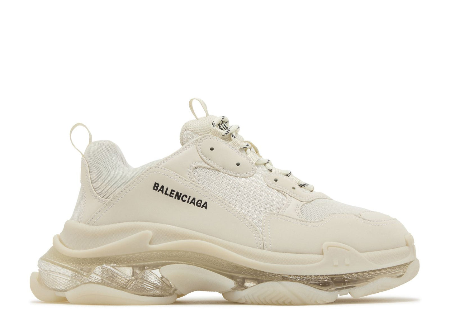 Balenciaga Triple S Sneaker Clear Sole - Beige