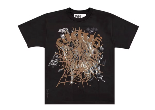 Sp5der x Travis Scott Cactus Jack Airbrush T-shirt