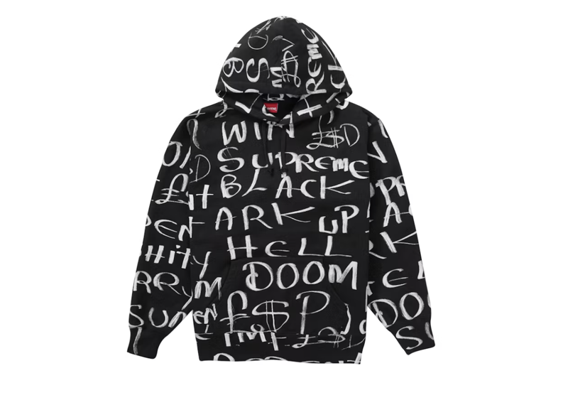 Supreme Black Ark Hooded Sweatshirt Black