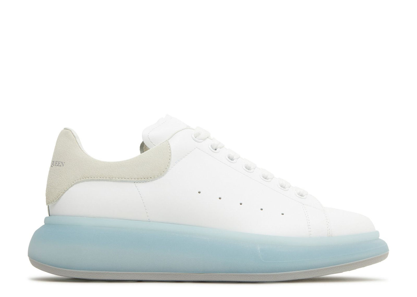 Alexander McQueen Oversized Sneaker White Frosty Blue