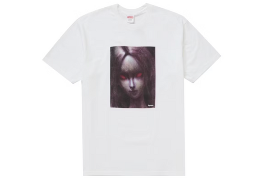 Supreme Red Eyes Tee White