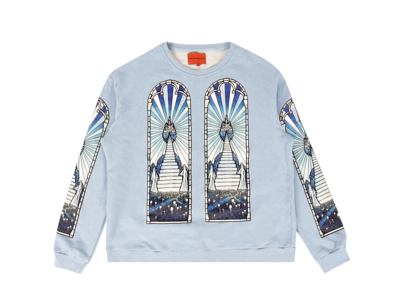 Who Decides War Final Destination Crewneck Sweater Marine