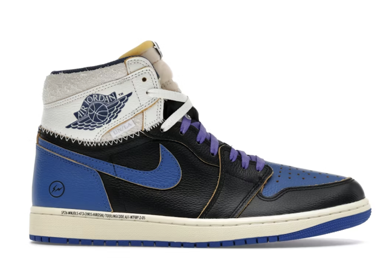 Jordan 1 Retro High OG SP Fragment x Union LA Sport Royal