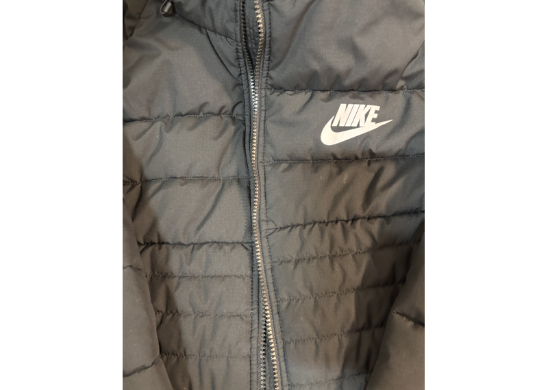 Nike Black Thin Puffer Jacket