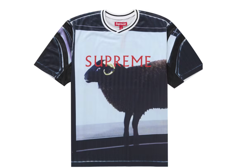 Supreme Damien Hirst Soccer Jersey Black