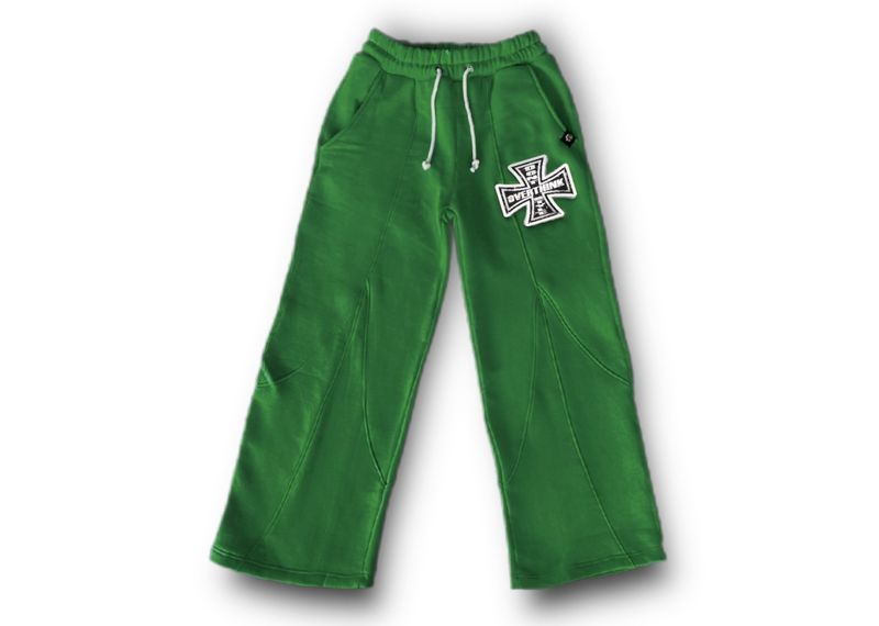 DOS Dont Overthink Green Sweatpants