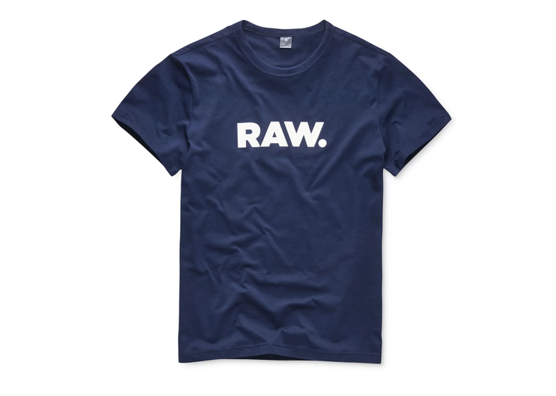 Navy G Star Raw Tee