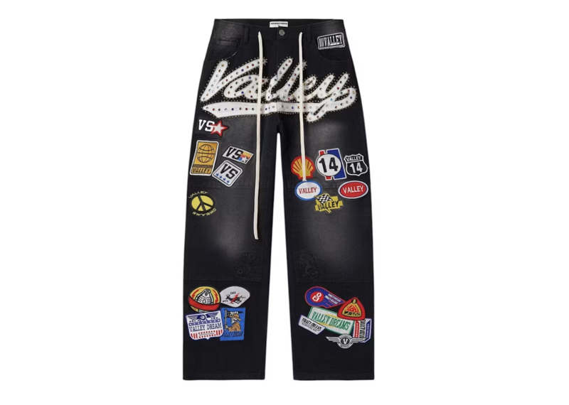 Vale Forever 1980s Painters Pant Black