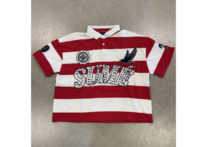 Sume Red Rugby Tee