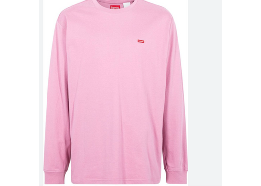 Supreme Small Box-logo T-shirt Pink