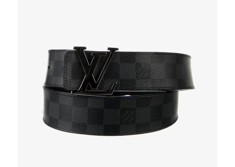 Louis Vuitton 2020 Damier Graphite Pattern Belt