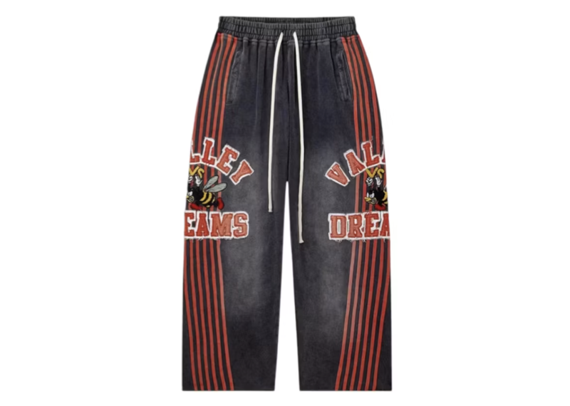 Vale Forever Anthem Tracks Sweatpants Black/Red