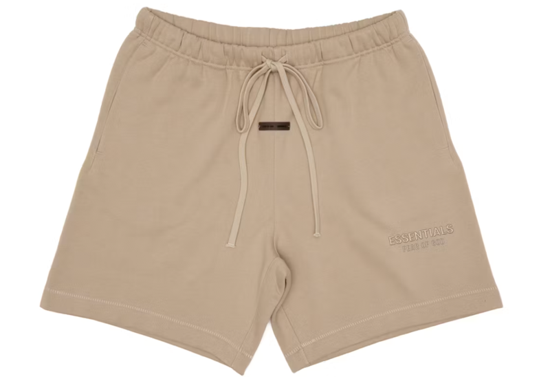 Fear of God Essentials Soccer Fleece Shorts Timber