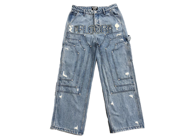 FLOOR914 TRIPLE KNEE DENIM