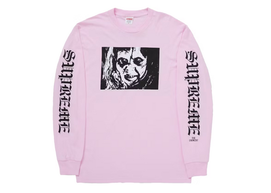 Supreme The Exorcist Mother L/S Tee - Light Pink