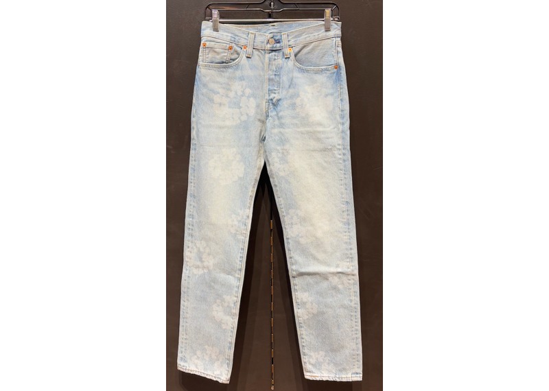 Vintage Indigo Mono Wreath Jean