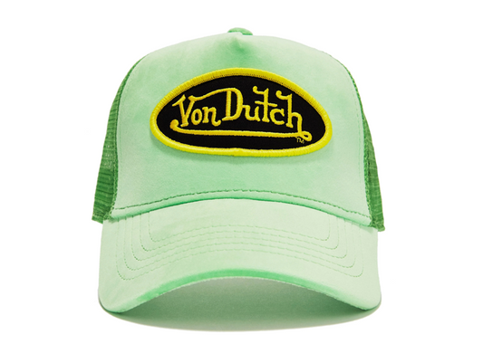 Von Dutch Neon Green Trucker Hat