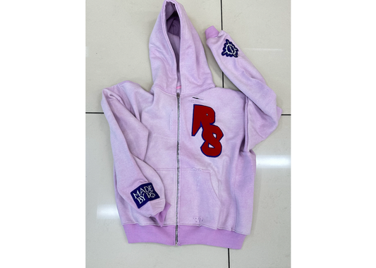 Rack Star Zip Up Purple/Red