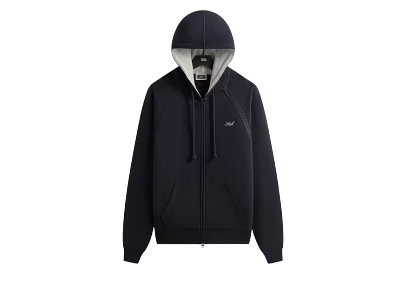 Kith Vale Raglan Full Zip Hoodie