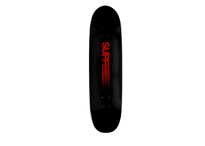 Supreme Motion Logo Cruiser Skateboard Deck Black
