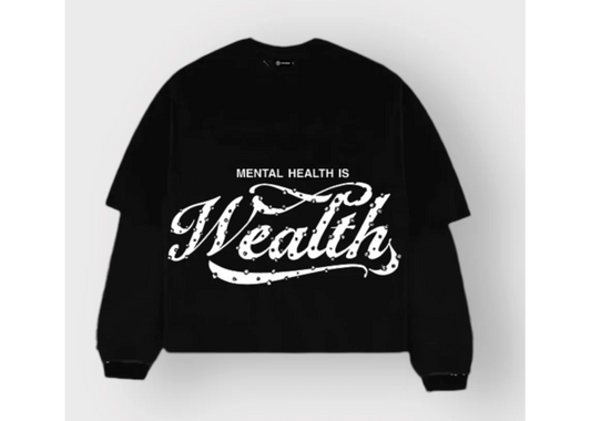 Euphoric777 double layered shirt - Black