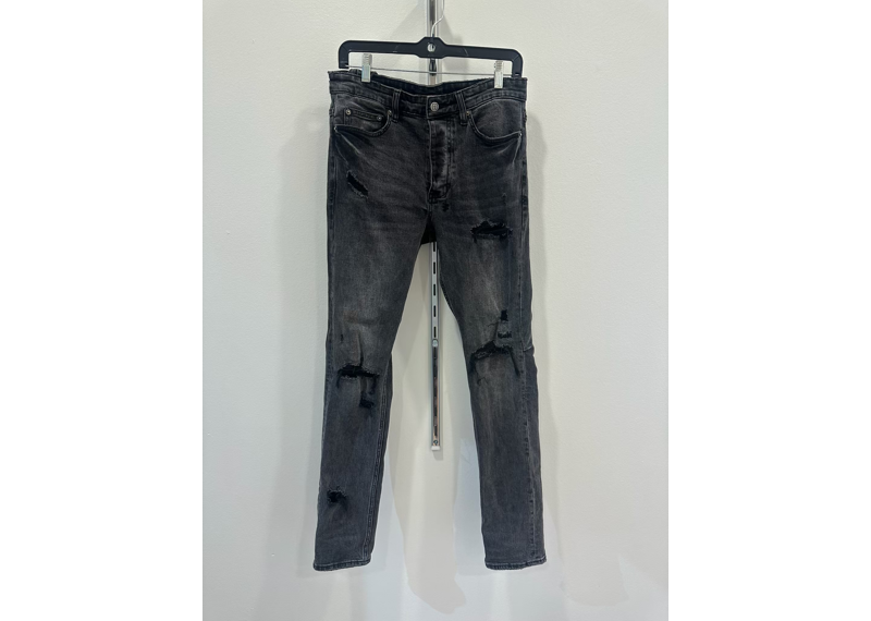 Ksubi Chitch Asphalt Black Ripped