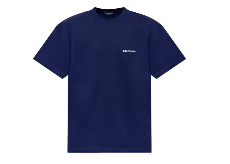 Balenciaga Logo Medium Fit T-Shirt