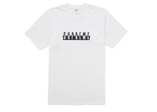 Supreme Split Tee (FW25) - WHITE