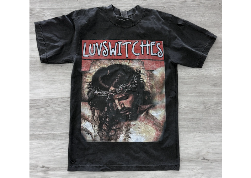 Holy Flame Tee Grey