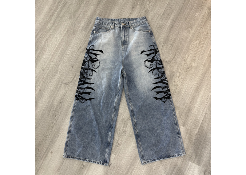 Eternal Darkness Baggy Light Blue Denim