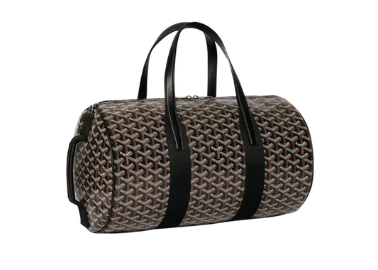 Goyard Black Barrel 40 Sports Duffle Bag