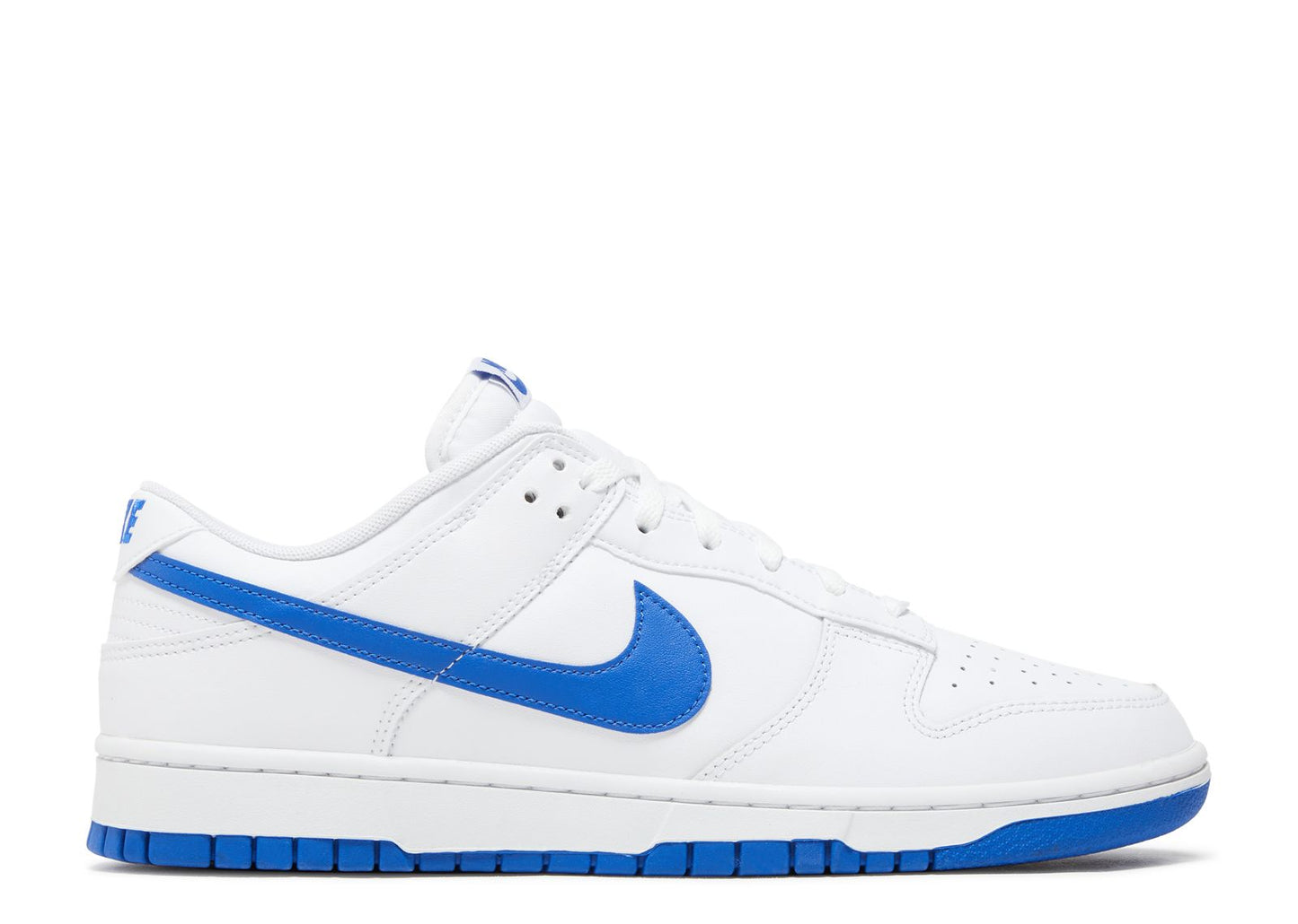 Dunk Low White Hyper Royal