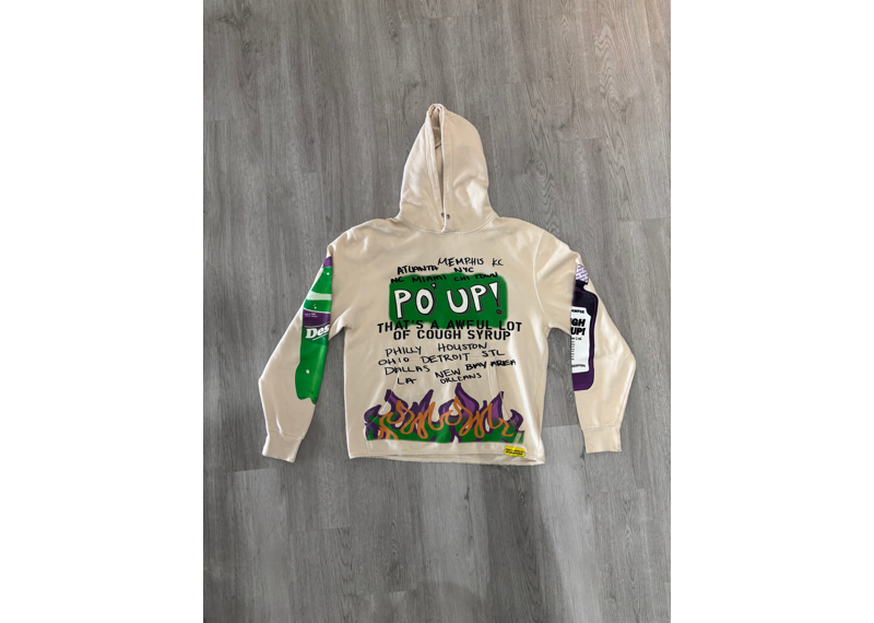 Awful Lot of Cough Syrup x Homme Femme Po Up Hoodie