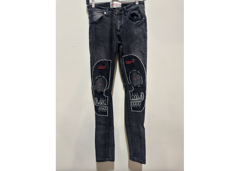 Wicced Richest Skull Jeans