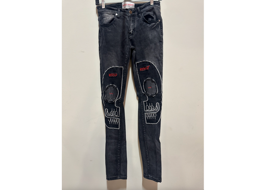 Wicced Richest Skull Jeans