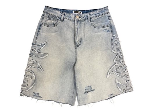 Dirty South Apparel Blue Jorts