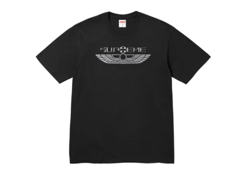 Supreme Wings Tee Black