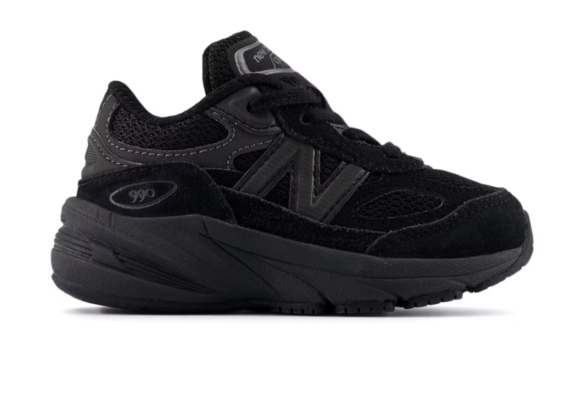 New Balance 990v6 Black Black Metallic (TD)