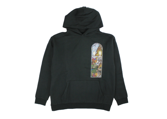 Who Decides War Stained Glass Hoodie