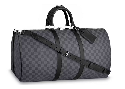 Louis Vuitton Keepall Bandouliere Damier Graphite 55 Black/Graphite