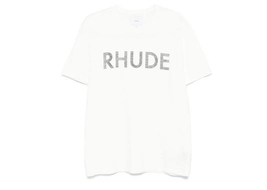 RHUDE logo slub Tee