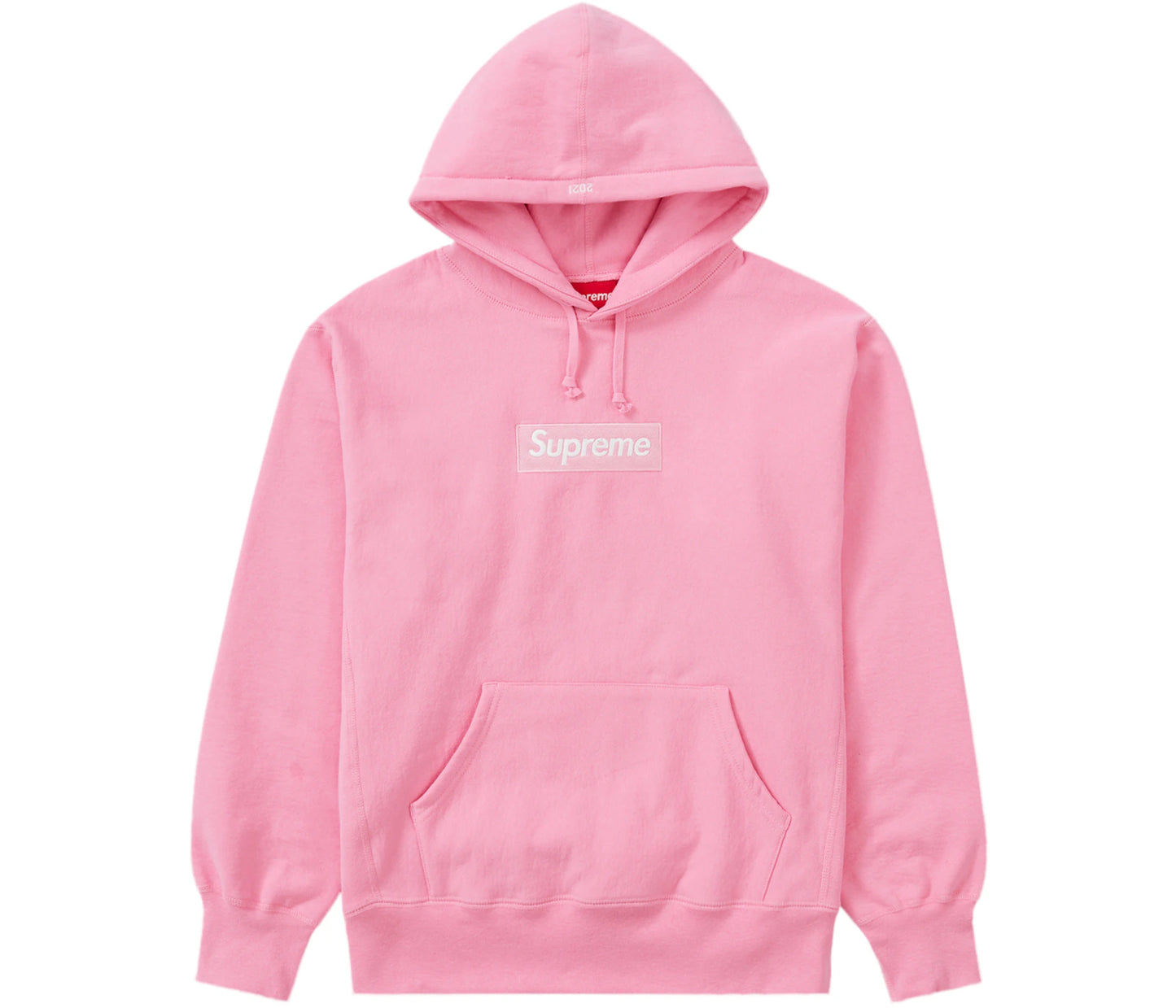 Supreme Box Logo Hooded Sweatshirt (FW21) Pink