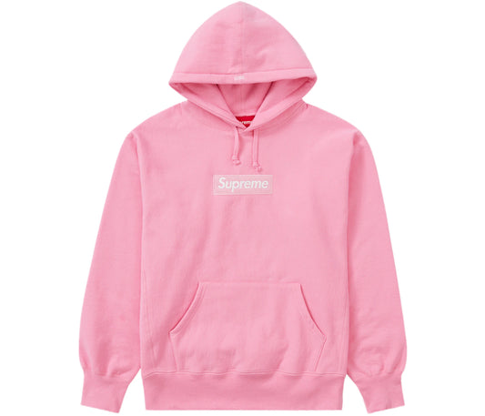 Supreme Box Logo Hooded Sweatshirt (FW21) Pink