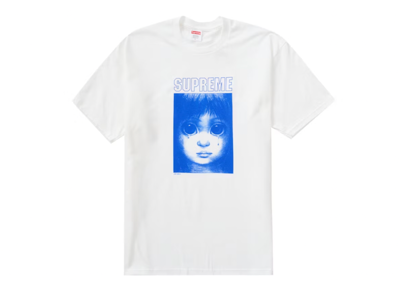 Supreme Margaret Keane Teardrop Tee White