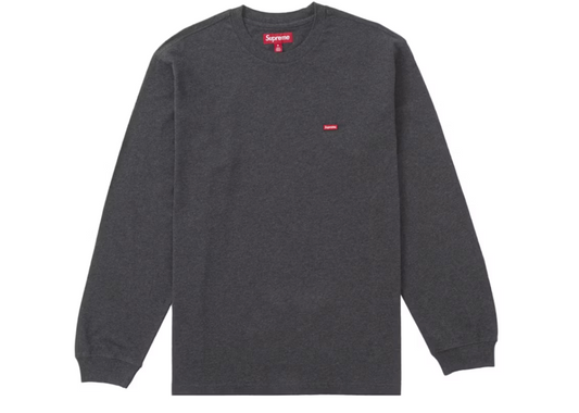 Supreme Small Box L/S Tee (FW24) Charcoal