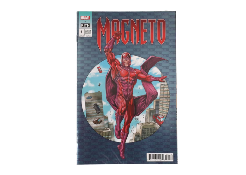 Marvel Kith Magneto Variant Cover Comic Book Blue